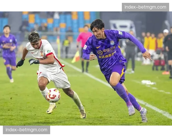 长春亚泰2-2战平天津津门虎，两队补时阶段各入一球